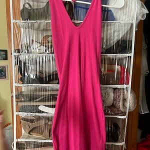 WILD FABLE Pink Halter Dress